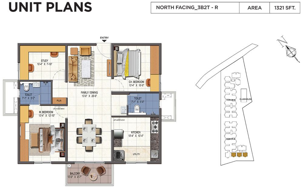 4BHK Floor Plan